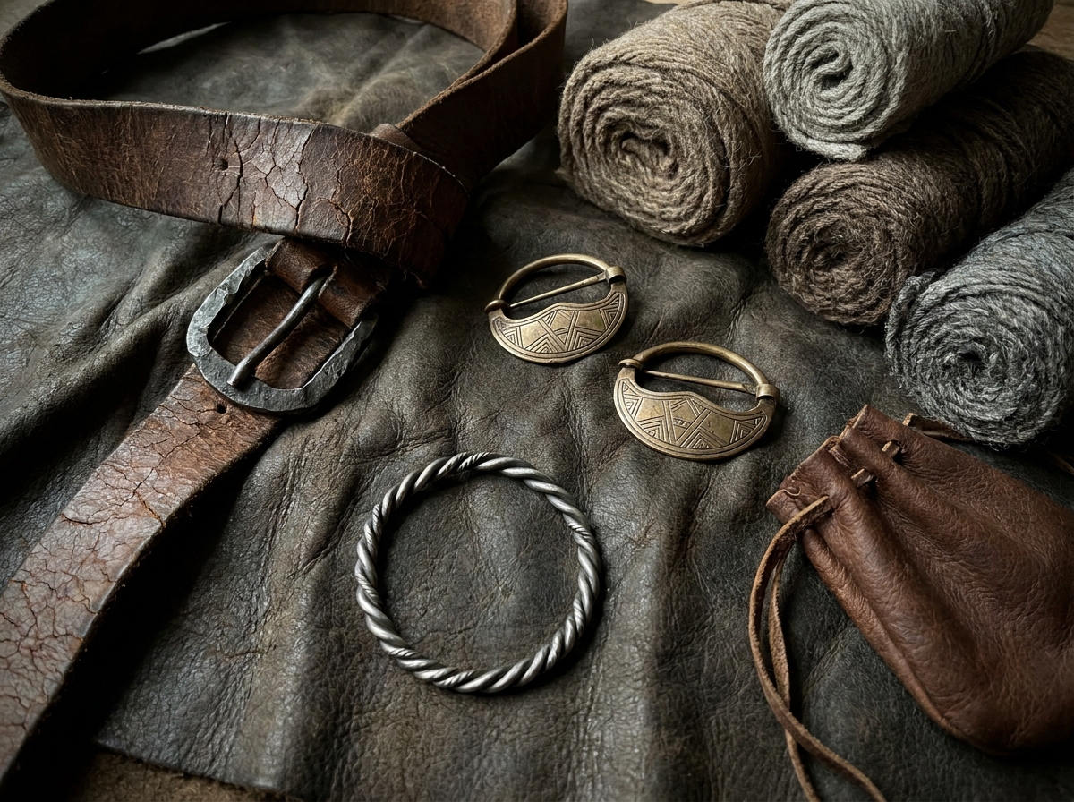 Accessoires für die Wikinger Gewandung