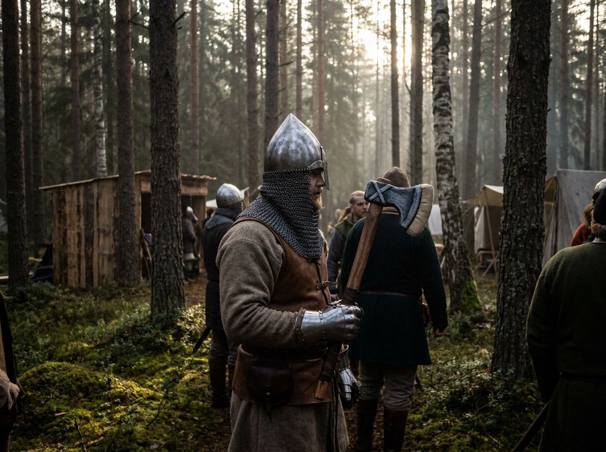 Historisches Vorbild: Die Wikingeraxt im Frühmittelalter