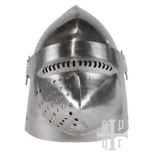 Hundsgugel, middeleeuwse helm, kasteel Churburg ca. 1395, 1,8 mm staal