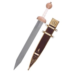 Romeinse legionaire gladius met schede, 1e eeuw.