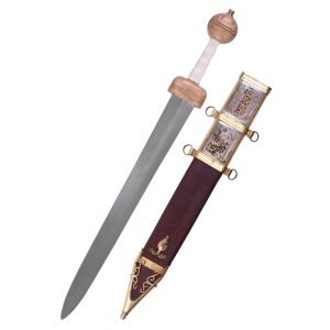 Romeinse Xanten gladius met schede, 3e eeuw.