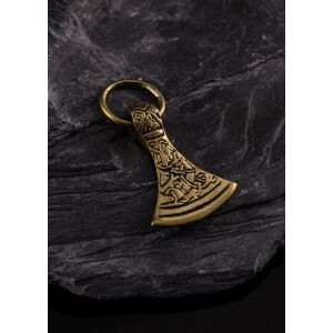 Jellinge bijl hanger, messing
