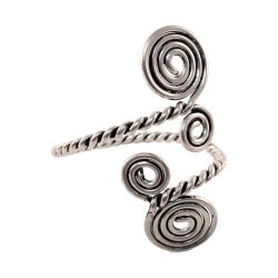 Keltische verzilverde bovenste armband