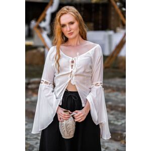 Blouse wit "Carmen