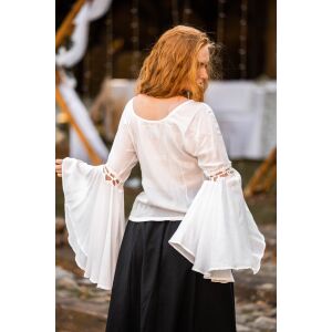 Blouse wit "Carmen
