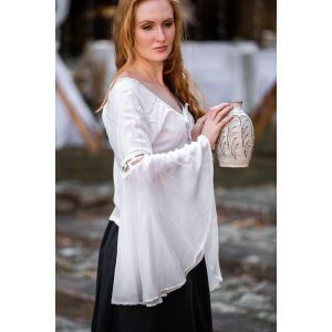 Blouse wit "Carmen