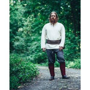 Rustieke wollen broek grijs "Harald