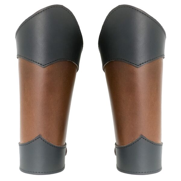 Leren armbeschermers of armwarmers