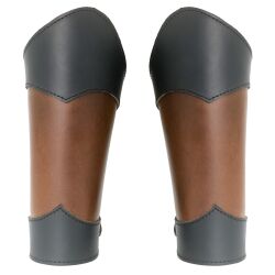 Leren armbeschermers of armwarmers