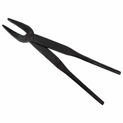 Handgesmede ijzeren smeedtang ca. 39cm