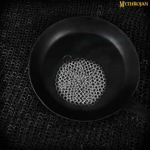 Kettingring roestvrij staal schrobber diameter 12 cm