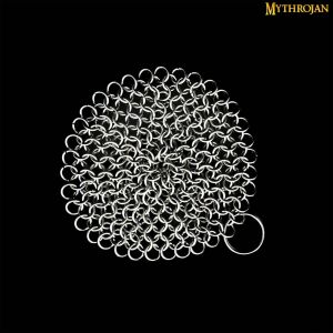 Kettingring roestvrij staal schrobber diameter 12 cm