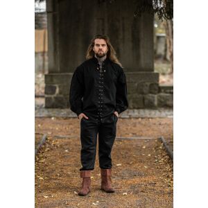 Zwart veterschoon “Dagwin” XL, B-kwaliteit