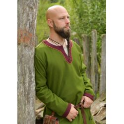 Wollen tuniek "Forseti" Vikinggroen