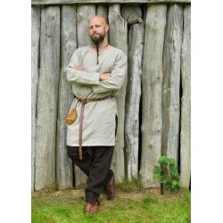 Wollen broek "Forseti", bruin – Vikingkleding