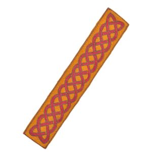 Geborduurde patch "Forseti" van wol – Keltische knoop
