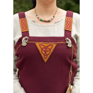 Geborduurde patch "Forseti" van wol – Keltische knoop