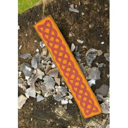 Geborduurde patch "Forseti" van wol – Keltische knoop