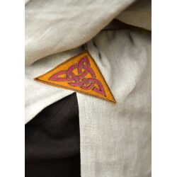 Geborduurde patch "Forseti" van wol – Keltische knoop