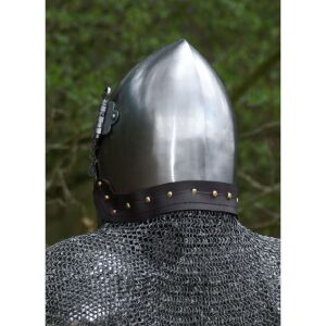 Kettingringen voor helmen, gestanste en gekartelde platte ringen, Ø 8mm, staal