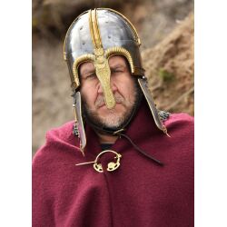 Coppergate helm met geklonken 1,6 mm kettingrand geschikt voor showgevechten